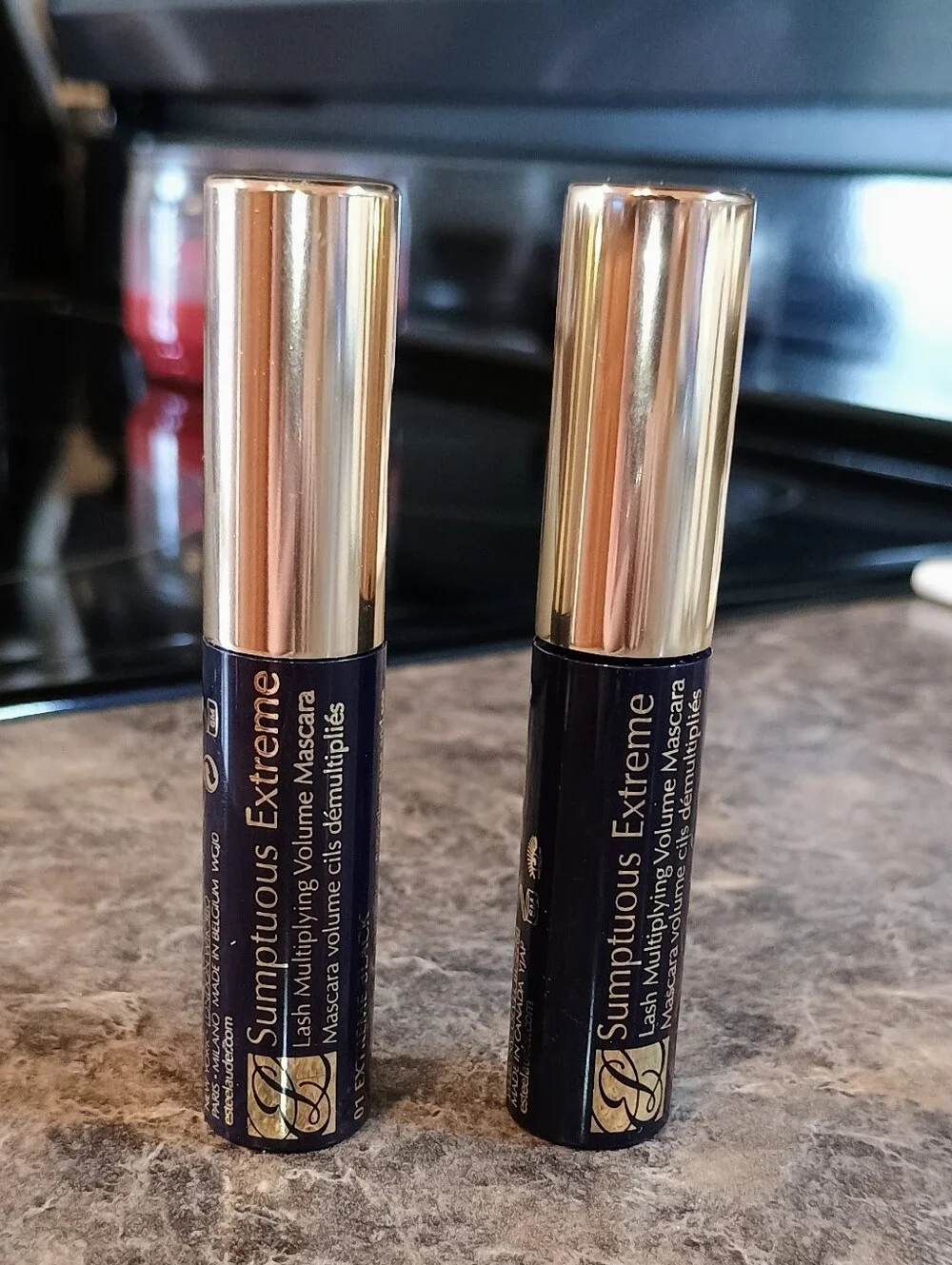 2 x Estee Lauder Sumptuous Extreme Lash Multiplying Volume Mascara Extreme Black